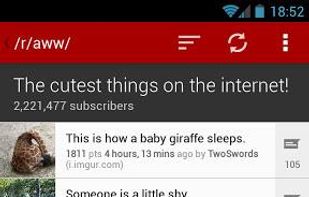 RedReader screenshot 1