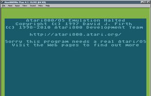 Atari800Win PLus screenshot 1