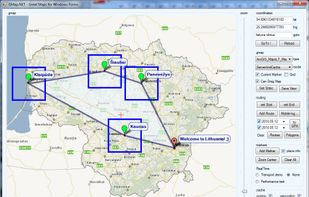GMap.NET screenshot 1