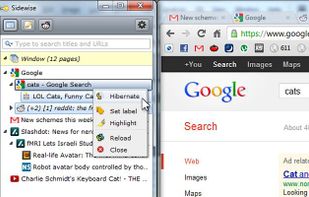 Sidewise Tree Style Tabs screenshot 2