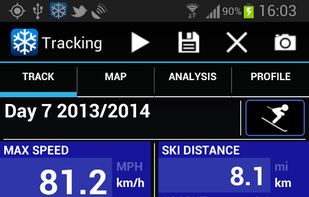 Ski Tracks screenshot 1