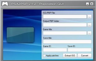 PSX2PSP screenshot 1