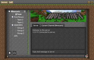 Minecraft Theme on GameVox