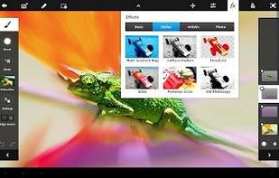 Adobe Photoshop Touch screenshot 1