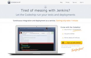Codeship screenshot 1