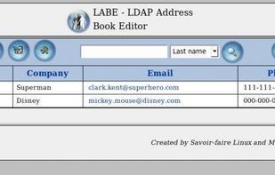 LABE - LDAP Address Book Editor screenshot 1