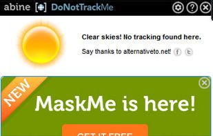 DoNotTrackMe Extension