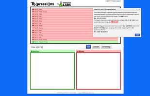 ^E}{pressi()n$ screenshot 1