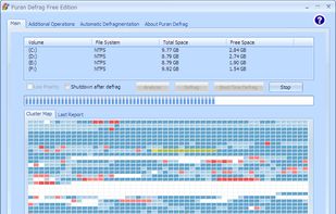 Puran Defrag screenshot 1