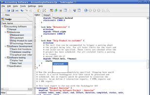 Auto completion - Only available in the deprecated version 2.x