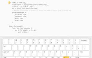 Typing through jQuery