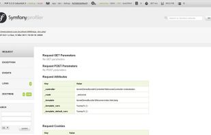 Symfony Profiler