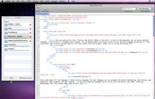 Main window with project