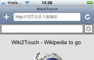 Wiki2touch screenshot 1