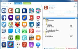 CopyTrans Apps iphone advanced documents explorer
