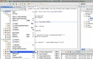 Eclipse Xtext screenshot 2
