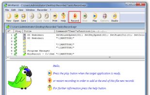 WinParrot screenshot 1