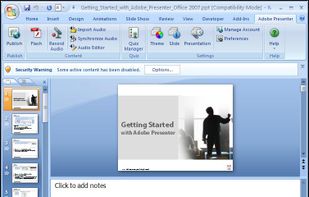 Adobe Presenter screenshot 1