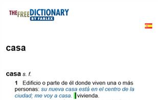 The Free Dictionary screenshot 1