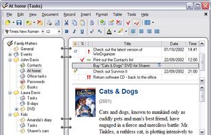 WinOrganizer screenshot 1