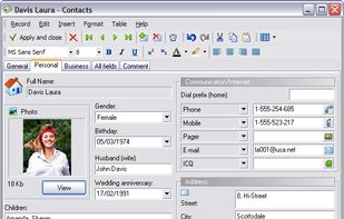WinOrganizer screenshot 1