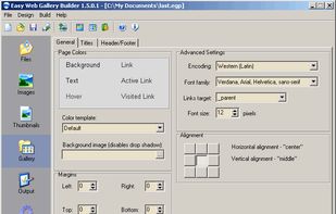 Easy Web Gallery Builder screenshot 2