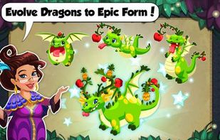 Evolve dragons to epic forms!