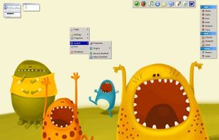 Example of GeoShell desktop