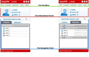Comodo Unite screenshot 1