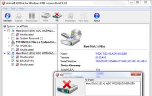 Active@ KillDisk screenshot 3