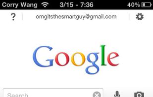 Google Mobile screenshot 1