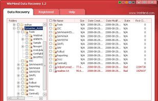WinMend Data Recovery screenshot 1