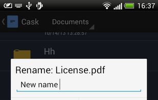 Cask File Manager screenshot 2