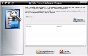 Stellar Phoenix SQL Password Recovery screenshot 1