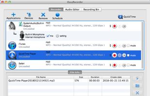 iEasyRecorder screenshot 1