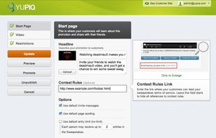 Example Configuration Setup Form
