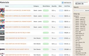 Craftybase screenshot 1