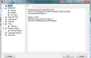 AnyDVD screenshot 1