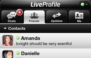 LiveProfile screenshot 1