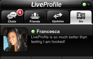 LiveProfile screenshot 2