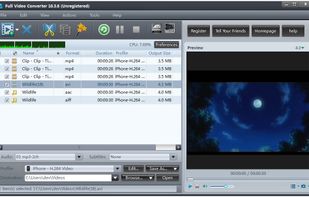 Full Video Converter screenshot 1