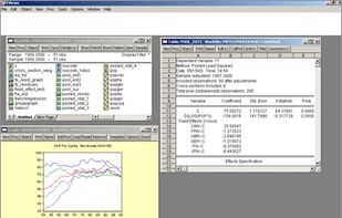 EViews screenshot 2