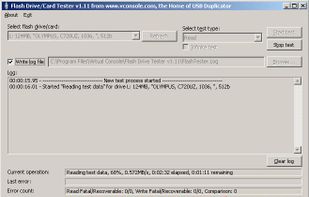 USB Flash Drive Tester screenshot 1