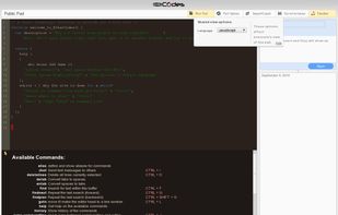 EtherCodes working frame