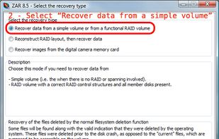 Zero Assumption Recovery screenshot 1
