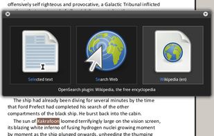 Gnome Do screenshot 2