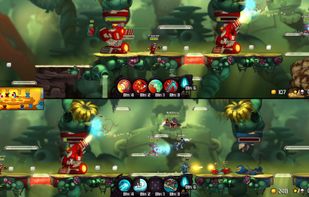 Awesomenauts screenshot 1