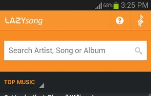 LAZYsong screenshot 1