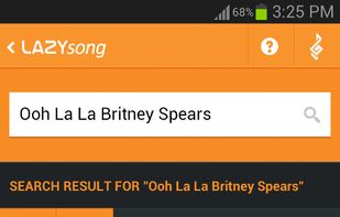 LAZYsong screenshot 2