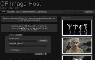 CF Image Host screenshot 3